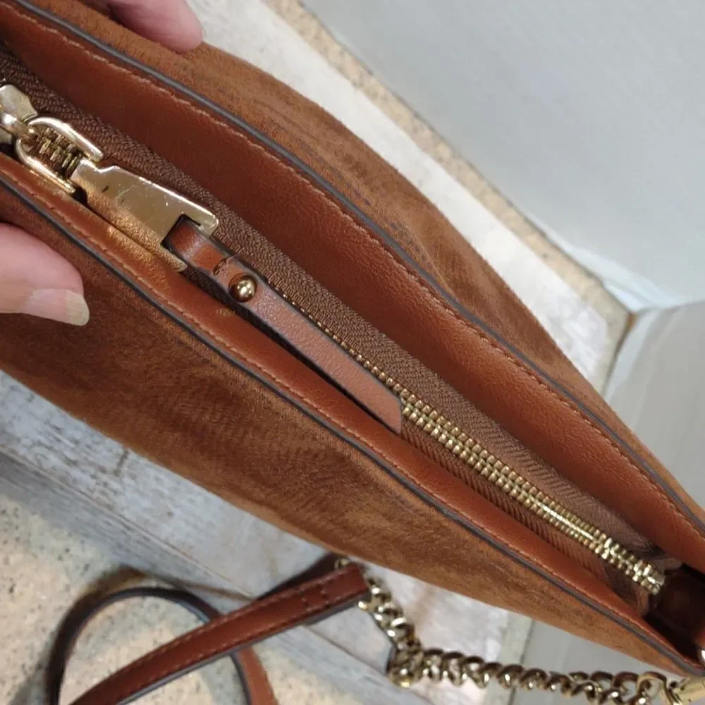 INC Suede Purse.  P3